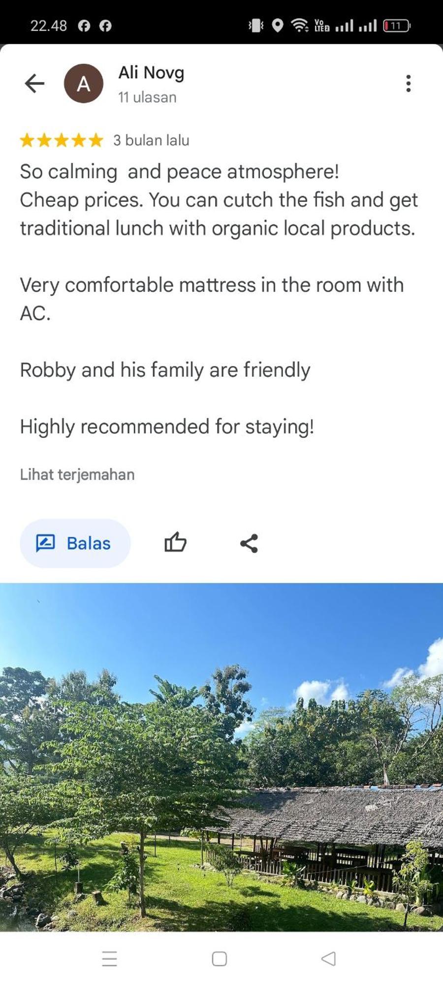 Tiu Batu Homestay Alas 外观 照片