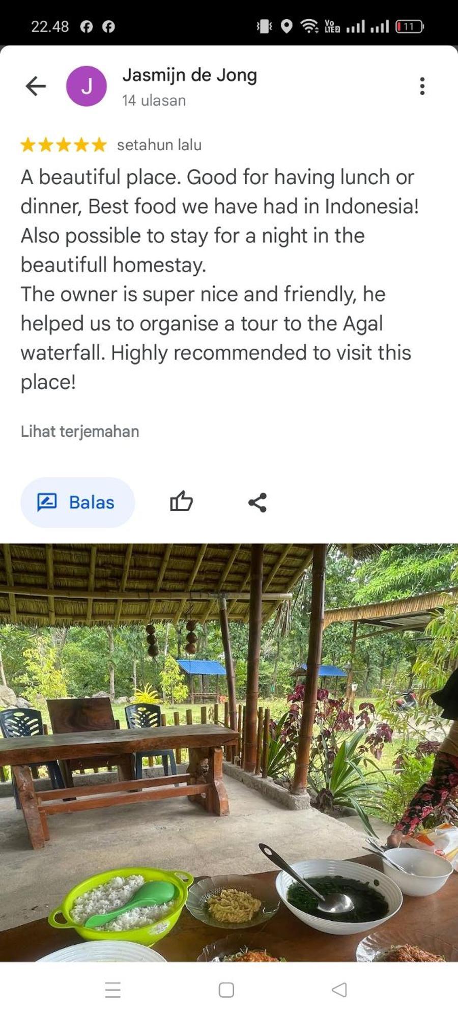 Tiu Batu Homestay Alas 外观 照片